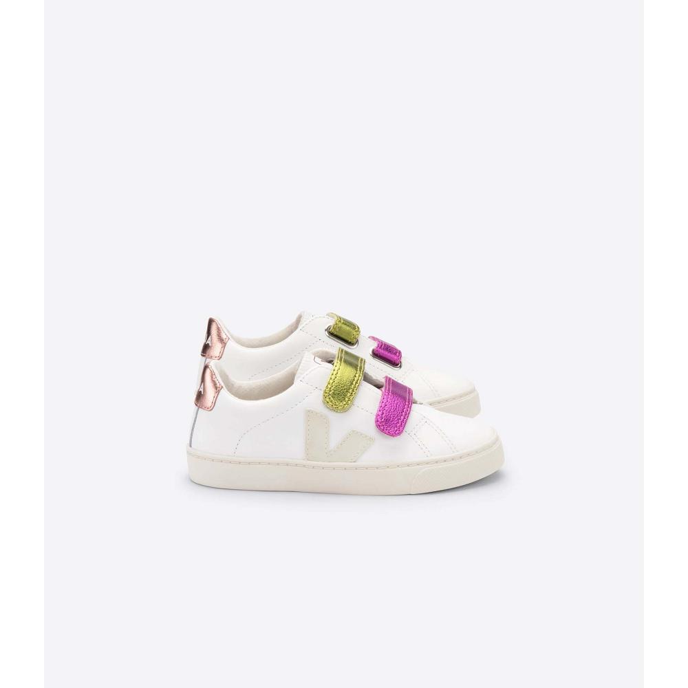 Veja ESPLAR LEATHER Joggesko Barn Multicolor | NO 817WNB